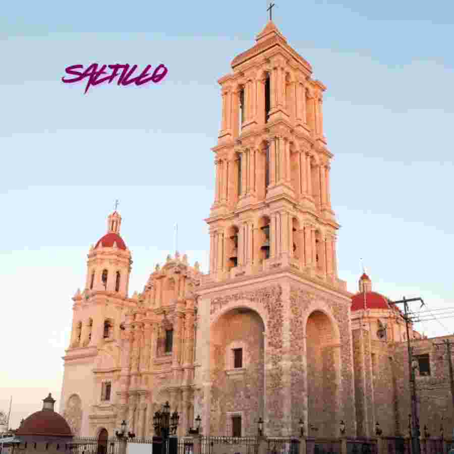 Mapa de Saltillo, Coahuila